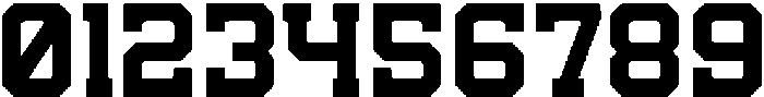 Texas Slab otf (400) Font OTHER CHARS