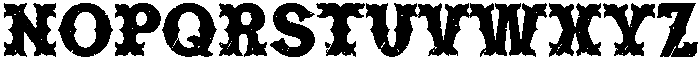 Texture Letters Regular otf (400) Font UPPERCASE
