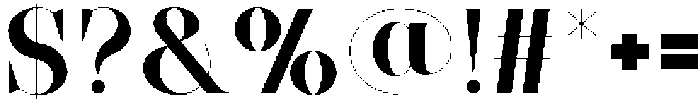 Tezure Regular otf (400) Font OTHER CHARS