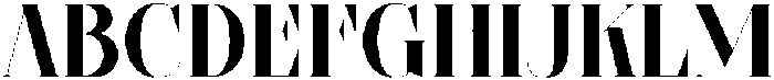Tezure Regular otf (400) Font UPPERCASE