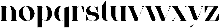Tezure Regular otf (400) Font LOWERCASE