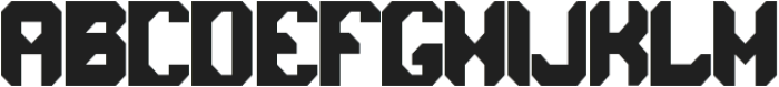 techbombs otf (400) Font UPPERCASE
