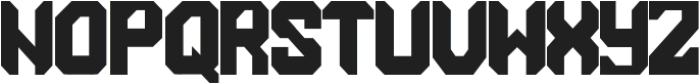 techbombs otf (400) Font UPPERCASE