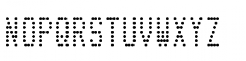 Telidon Condensed Font UPPERCASE
