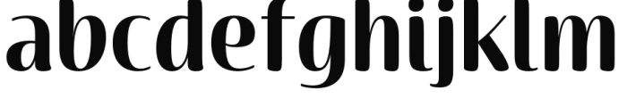 Terfens Contrast Condensed Bold Font LOWERCASE