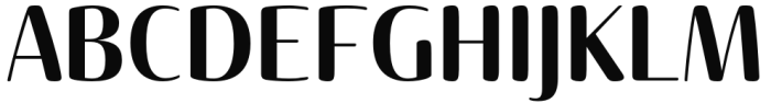 Terfens Contrast Condensed Demi Font UPPERCASE