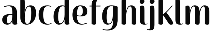 Terfens Contrast Condensed Demi Font LOWERCASE