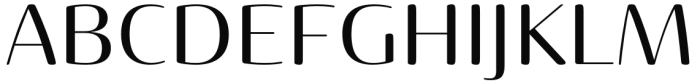 Terfens Contrast Extended Regular Font UPPERCASE