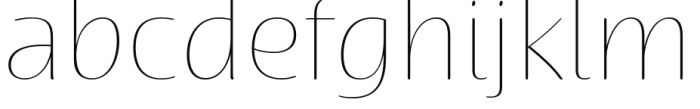 Terfens Contrast Extended Thin Font LOWERCASE