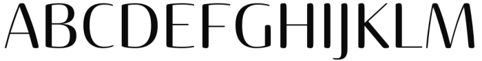 Terfens Contrast Normal Regular Font UPPERCASE