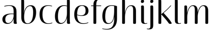 Terfens Contrast Normal Regular Font LOWERCASE