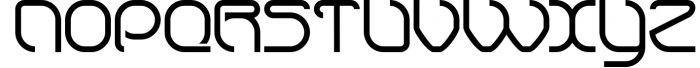Technoline Font UPPERCASE