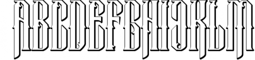 Temenyut Typeface 2 Font UPPERCASE