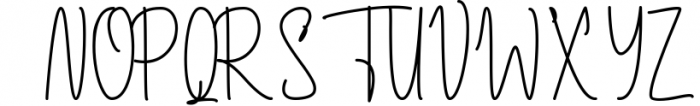 Tentangku Signature Font UPPERCASE