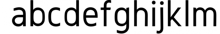 Tessan Sans - Modern Typeface WebFont 1 Font LOWERCASE