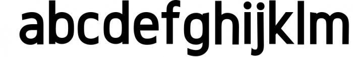 Tessan Sans - Modern Typeface WebFont Font LOWERCASE