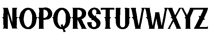 TEAKWOOD Font UPPERCASE