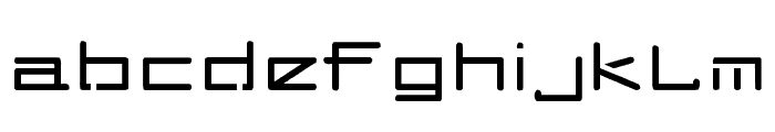 TEK HED BOLIMIC Font LOWERCASE