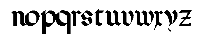 TERROTUNDARegular Font LOWERCASE