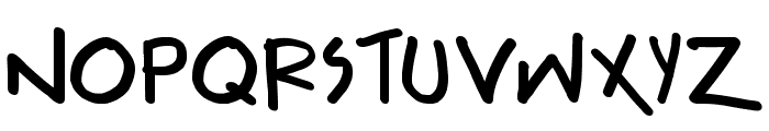 Teabeer Custom Bold Font UPPERCASE