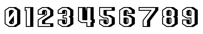 Team Jersey 95 3D Font OTHER CHARS