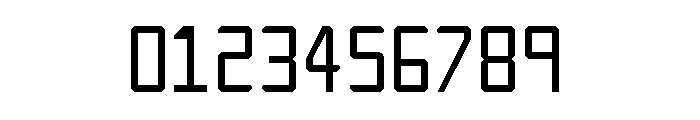 Tech-nick Regular Font OTHER CHARS
