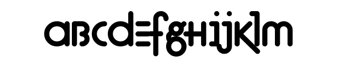 Techno Agony Font LOWERCASE