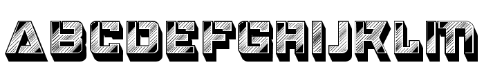Techno Regular Font LOWERCASE