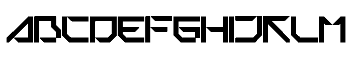 Technopath Font UPPERCASE