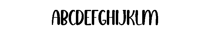 Teddy Bear1 Font UPPERCASE