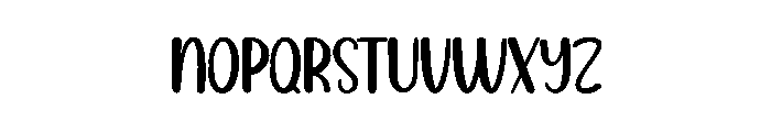 Teddy Bear1 Font UPPERCASE