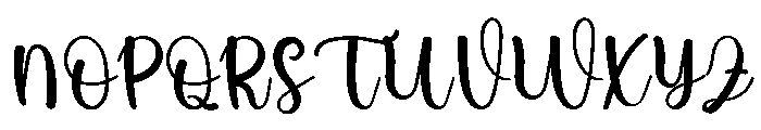 Teddy Font UPPERCASE