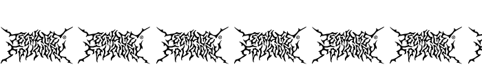 TeenageDecay-Demo Font OTHER CHARS