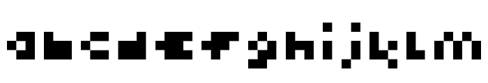 Teeny-Pix Regular Font LOWERCASE