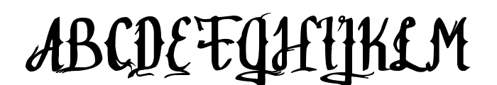 Teitheas Font UPPERCASE
