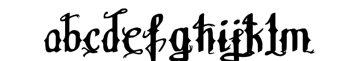 Teitheas Font LOWERCASE