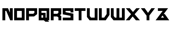 Teitokuson Bold Font UPPERCASE