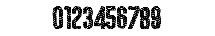 Tejero Waves Club Font OTHER CHARS