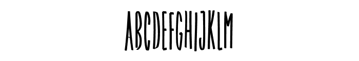 Tele Brush Clean Font UPPERCASE