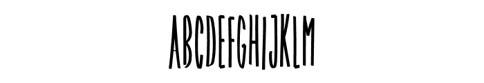 Tele Brush Clean Font LOWERCASE