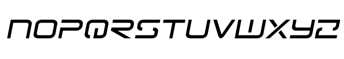 Tele-Marines Semi-Italic Font LOWERCASE