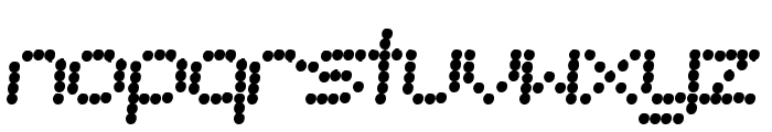 Telegraphic Bold Italic Font LOWERCASE