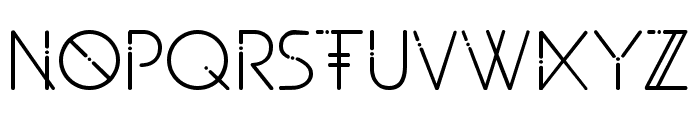 Telekinesis Sans Serif Font UPPERCASE