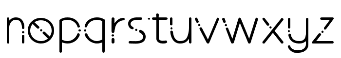 Telekinesis Sans Serif Font LOWERCASE
