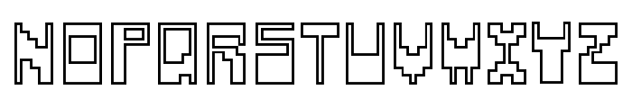 Televideo Reverse Font UPPERCASE