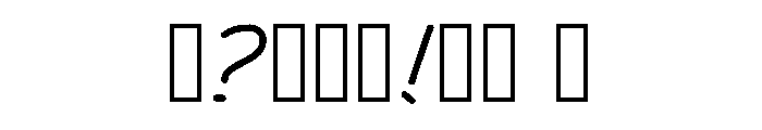 Teller Font OTHER CHARS