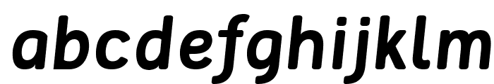 Tellural Bold Italic Font LOWERCASE