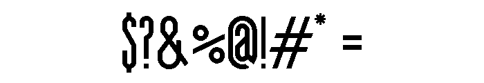 TempelGothic Font OTHER CHARS