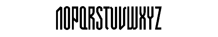 TempelGothic Font UPPERCASE