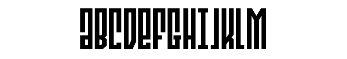 Templar Shield Compact Font UPPERCASE